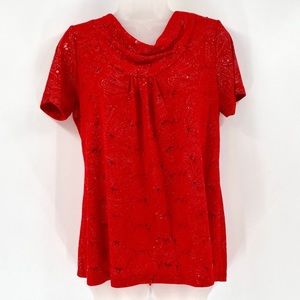 WHITE STAG Shimmer Top 0046